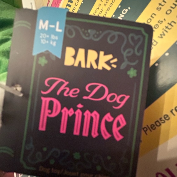 Bark Box Fairy Tails The Dog Prince Dog Toy - Picture 7 of 14